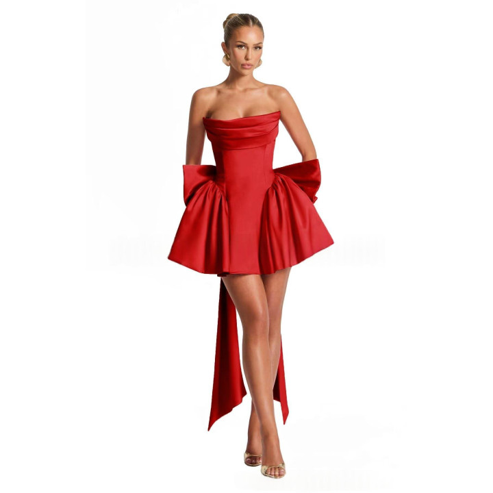 Womens Party Banquet Fashion Backless Dress | Anvare