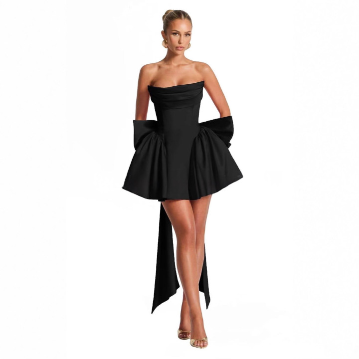 Womens Party Banquet Fashion Backless Dress | Anvare