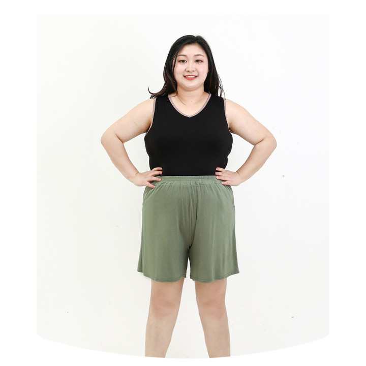 Thin Home Loose Short Pyjama Trousers Outer Wear | Anvare