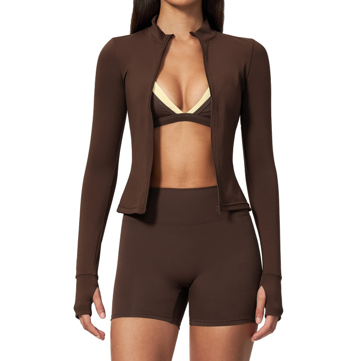 New Tight-fitting Yoga Workout Three-piece Set | Anvare