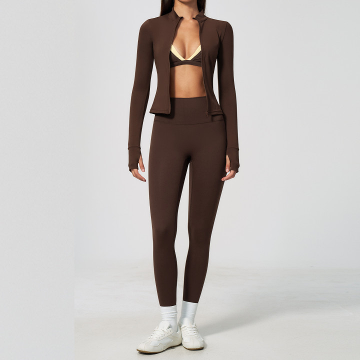 New Lightweight Yoga Three-piece Set For Women | Anvare