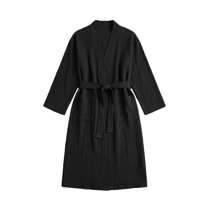 Double-layer Gauze Lightweight Bathrobe And Nightwear For Women | Anvare