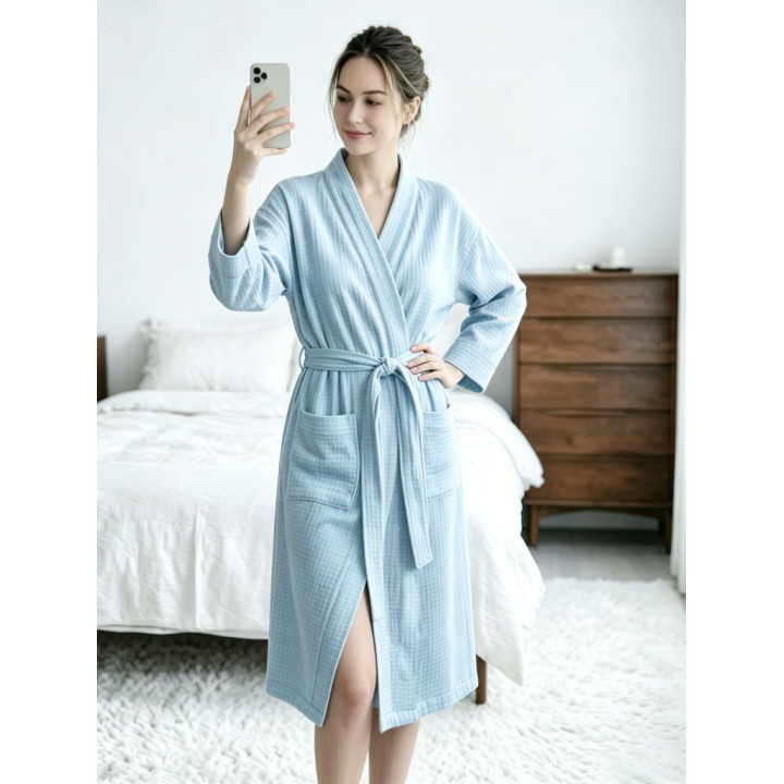 Double-layer Gauze Lightweight Bathrobe And Nightwear For Women | Anvare