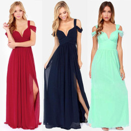 Long Floor Length Elegant Greek Style Pleated Dress | Anvare