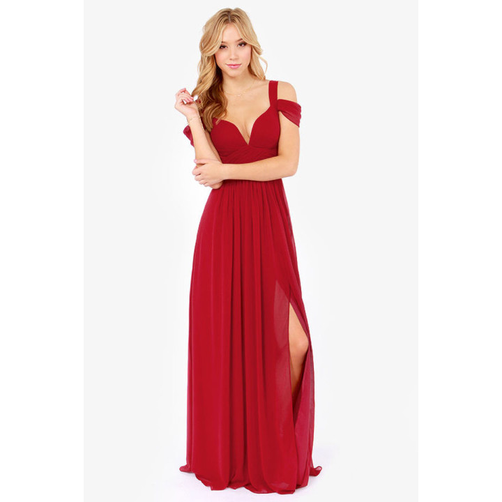 Long Floor Length Elegant Greek Style Pleated Dress | Anvare