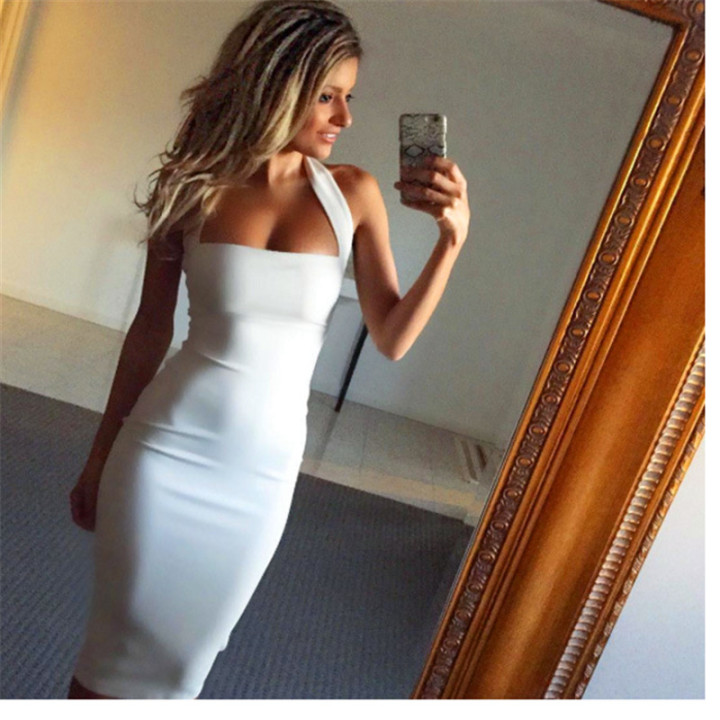 Halter sexy dress female | Anvare