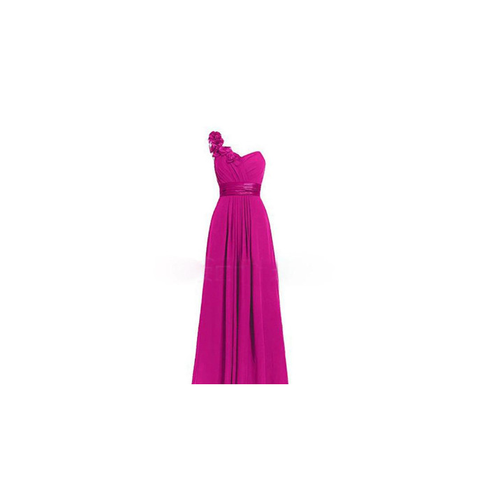 Women's Multi Colored Slanted Neck Sleeveless Strapless Long Dress | Anvare