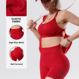 Strappy Camisole And Tummy-control Butt-lifting Shorts Set | Anvare
