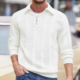 Mens Casual Sporty Half-zip Hoodie | Anvare
