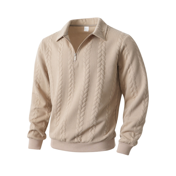 Mens Casual Sporty Half-zip Hoodie | Anvare