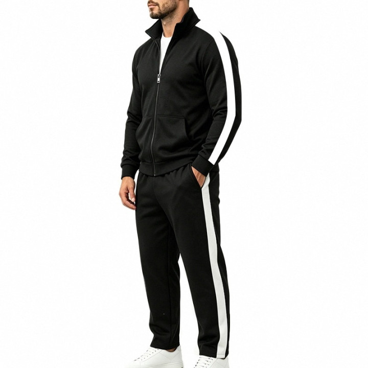 Men's Long-sleeved Sports Jacket Trousers Suit | Anvare