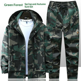 Mens Windproof Outdoor Mountaineering Jacket Set | Anvare