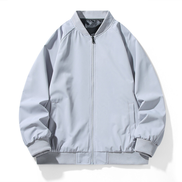 Mens Baseball Jacket With A Stand-up Collar | Anvare