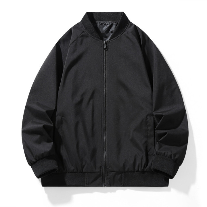 Mens Baseball Jacket With A Stand-up Collar | Anvare