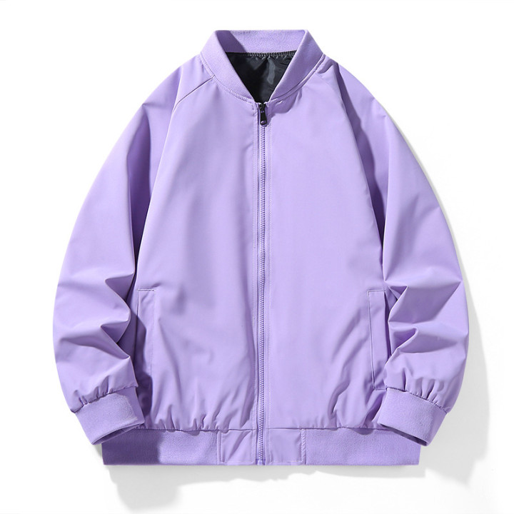Mens Baseball Jacket With A Stand-up Collar | Anvare