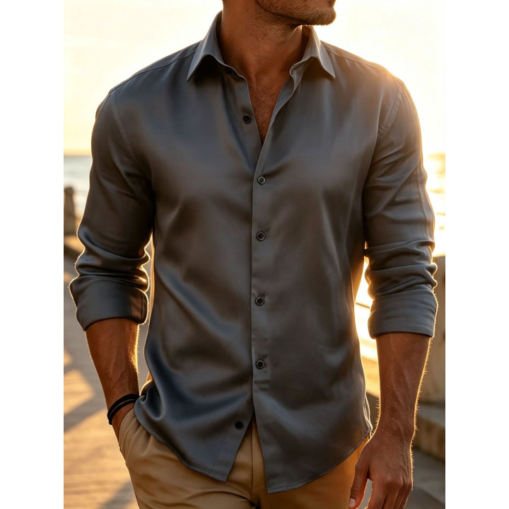 Spring And Autumn Business Formal Suit Slim-fit Mens | Anvare