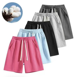 Mens Fully Bordered Loose-fitting Capri Shorts | Anvare