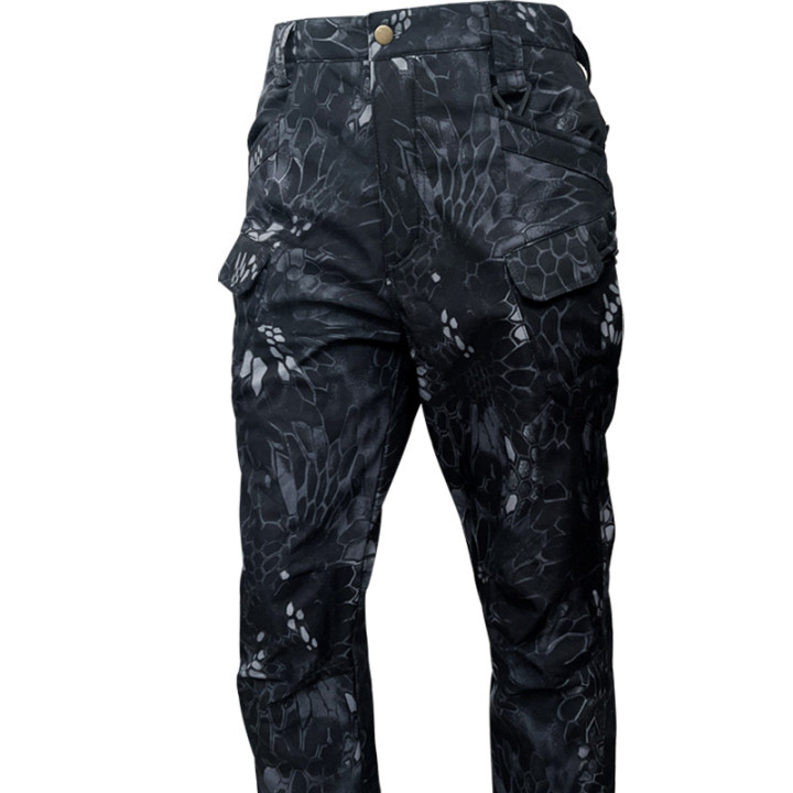 Factory Direct Sale Ix7 Fleece-Lined Tactical Pants Men's Winter Outdoor Jacket Thickened Warm Military Fan Cargo Pants | Anvare