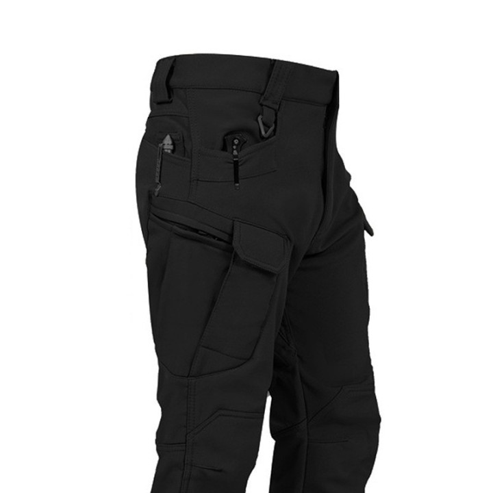 Factory Direct Sale Ix7 Fleece-Lined Tactical Pants Men's Winter Outdoor Jacket Thickened Warm Military Fan Cargo Pants | Anvare