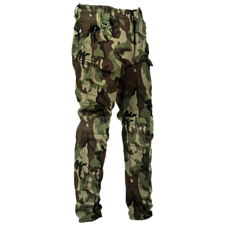 Factory Direct Sale Ix7 Fleece-Lined Tactical Pants Men's Winter Outdoor Jacket Thickened Warm Military Fan Cargo Pants | Anvare