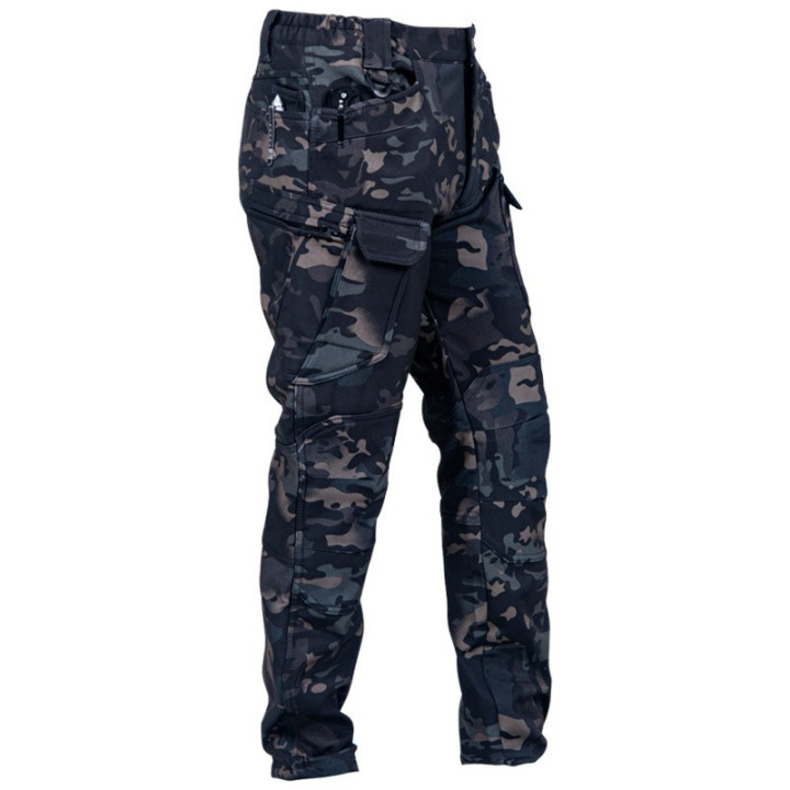 Factory Direct Sale Ix7 Fleece-Lined Tactical Pants Men's Winter Outdoor Jacket Thickened Warm Military Fan Cargo Pants | Anvare