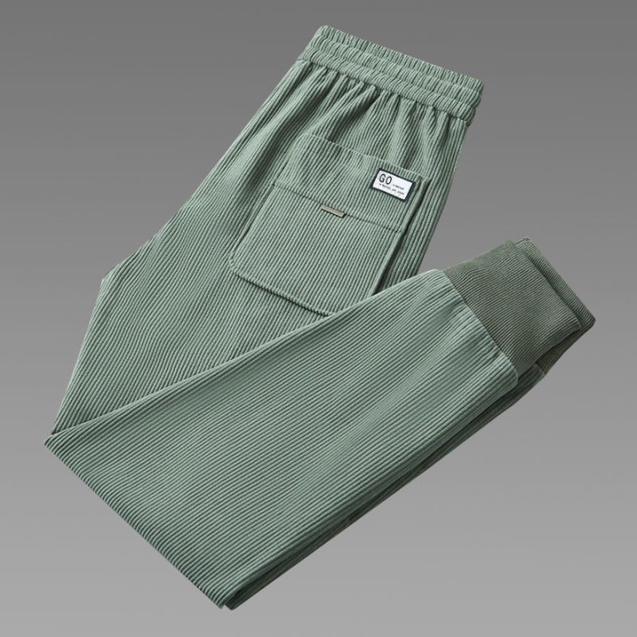Mens Corduroy Casual Sports Trousers | Anvare