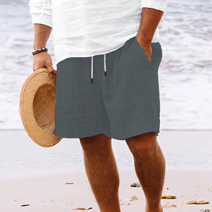 3D-printed Shorts Mens Casual Beach Pants | Anvare