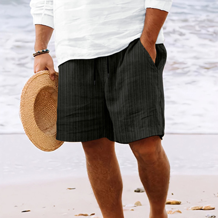3D-printed Shorts Mens Casual Beach Pants | Anvare