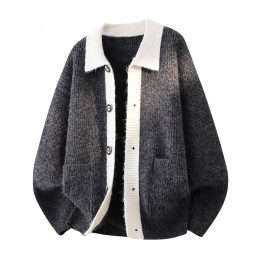 Autumn And Winter Fashionable Lapel Cardigan For Teen Boys | Anvare