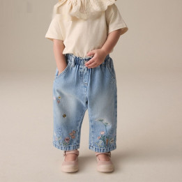 Western-Style Denim Jeans For Girls | Anvare