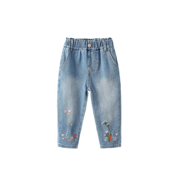 Western-Style Denim Jeans For Girls | Anvare