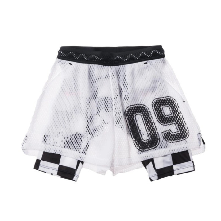 Summer Anti-exposure Running Training Shorts Double-layer Fake Two-piece | Anvare