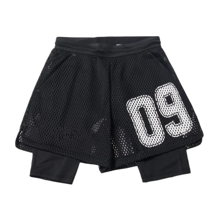 Summer Anti-exposure Running Training Shorts Double-layer Fake Two-piece | Anvare