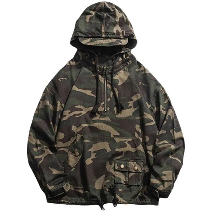 Mens Camouflage Tactical Work Jacket | Anvare