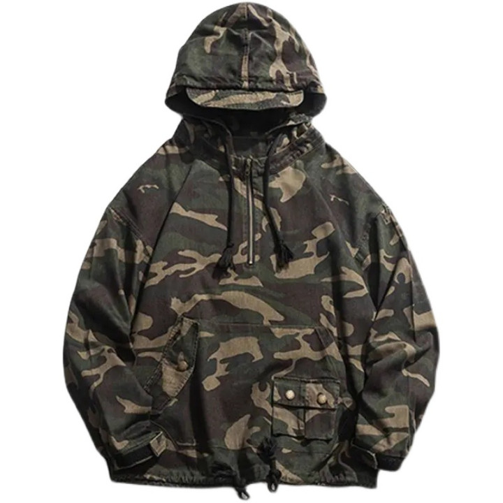 Mens Camouflage Tactical Work Jacket | Anvare