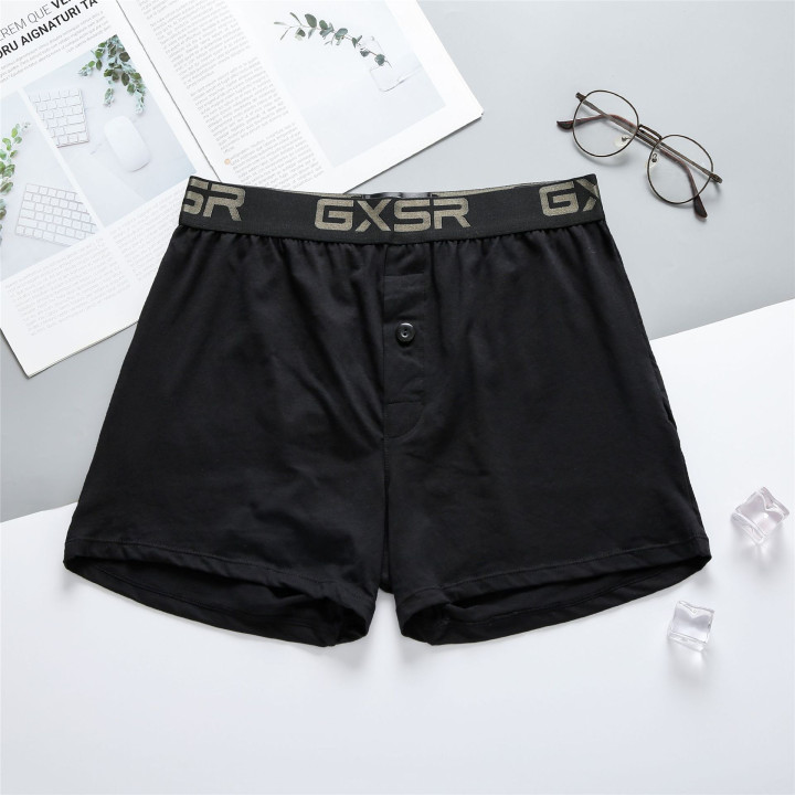 Men's Home Pants Low Waist Pure Cotton Breathable Underwear | Anvare