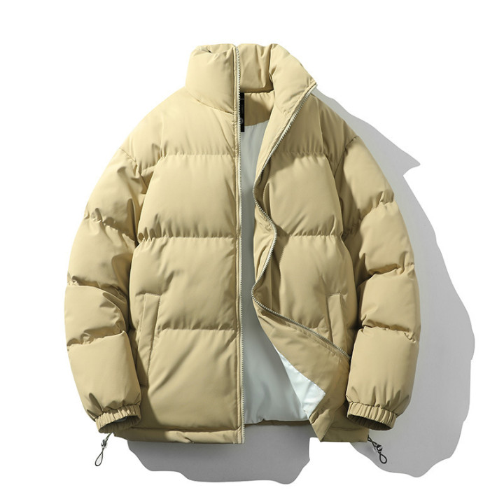 Thick Warm Down Casual Loose Cotton Padded Jacket Couple | Anvare