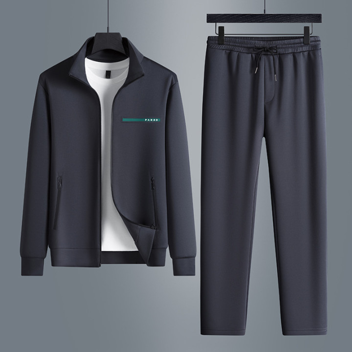 High-end Two-piece Long-sleeved Casual Sports Suit Men | Anvare