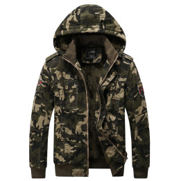 Casual Men's Jacket Camouflage Printed Outerwear | Anvare