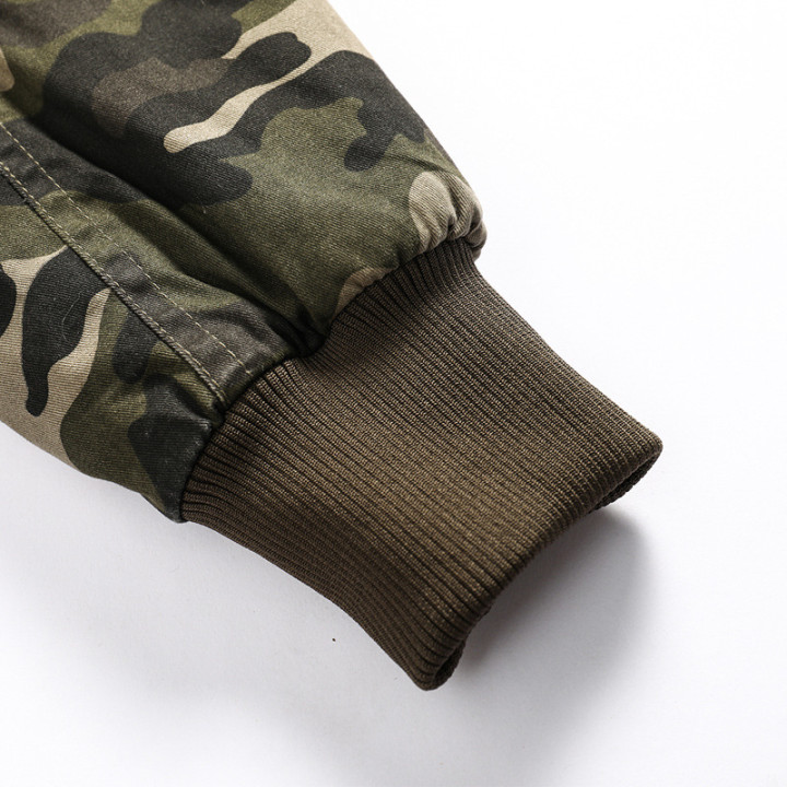 Casual Men's Jacket Camouflage Printed Outerwear | Anvare