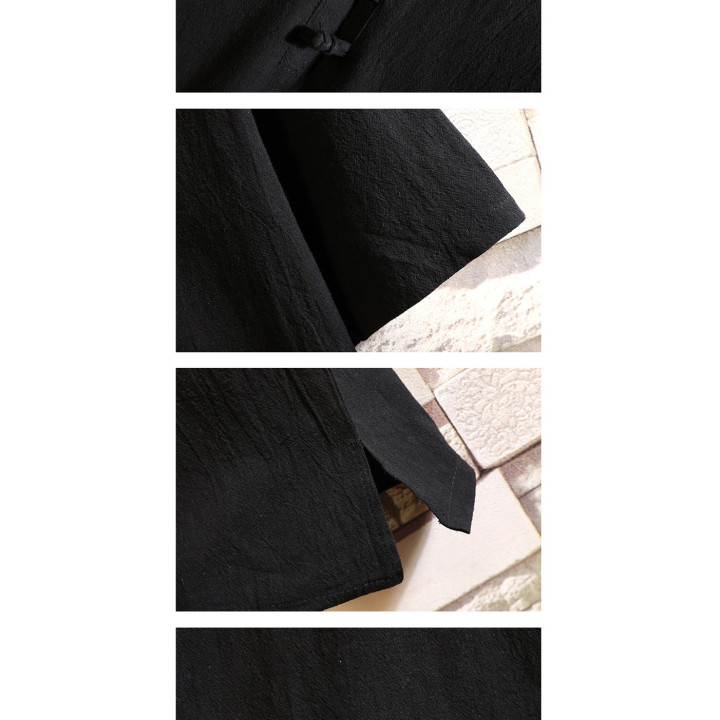 Men's Linen Shorts Short Sleeve Suit Chinese Style | Anvare