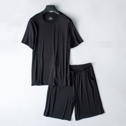 Modal Summer Pajamas Men's Thin Homewear Suit | Anvare