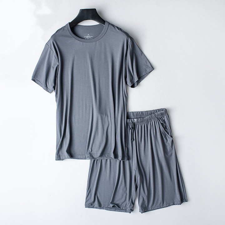 Modal Summer Pajamas Men's Thin Homewear Suit | Anvare