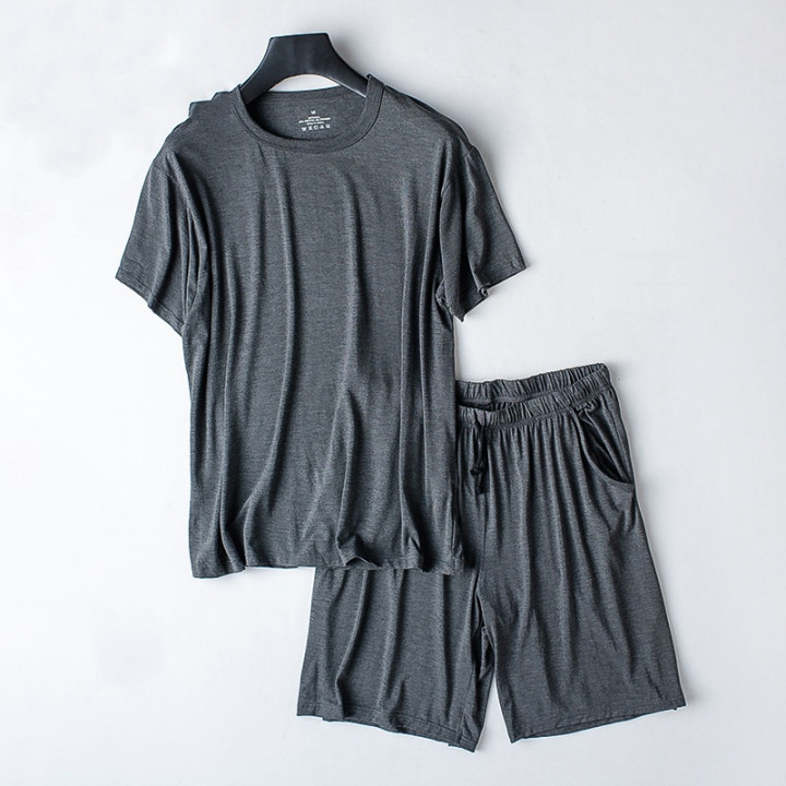 Modal Summer Pajamas Men's Thin Homewear Suit | Anvare