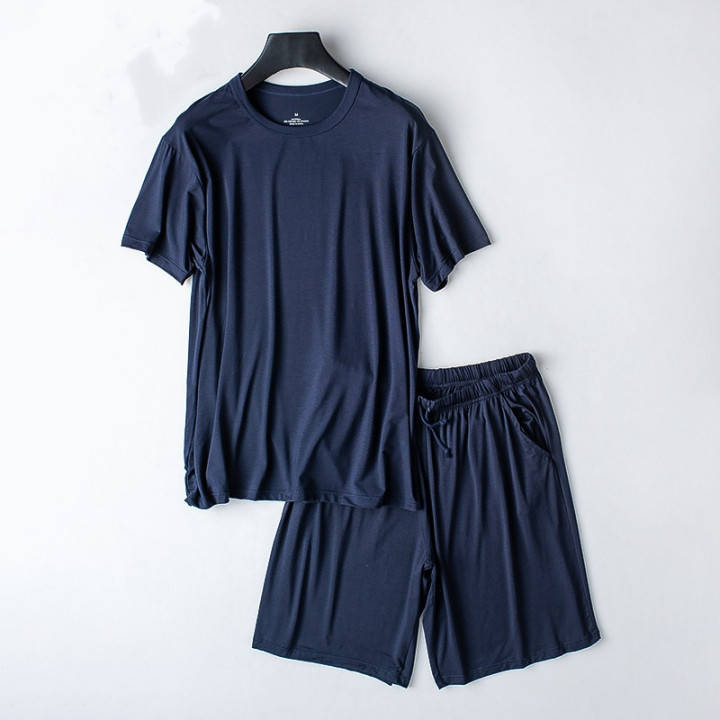 Modal Summer Pajamas Men's Thin Homewear Suit | Anvare