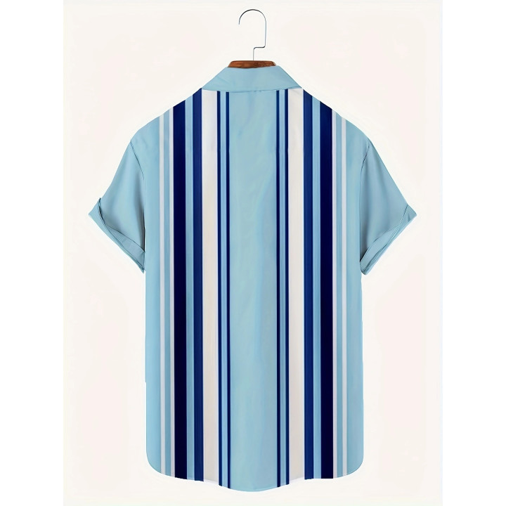 Fashion Printed Shirt Summer Menswear Printing | Anvare