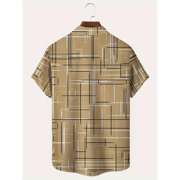 Fashion Printed Shirt Summer Menswear Printing | Anvare