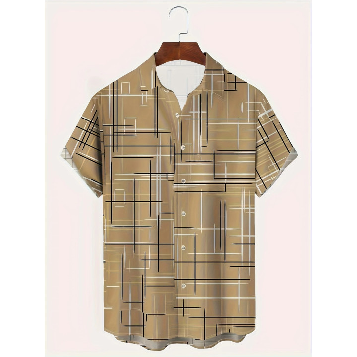 Fashion Printed Shirt Summer Menswear Printing | Anvare