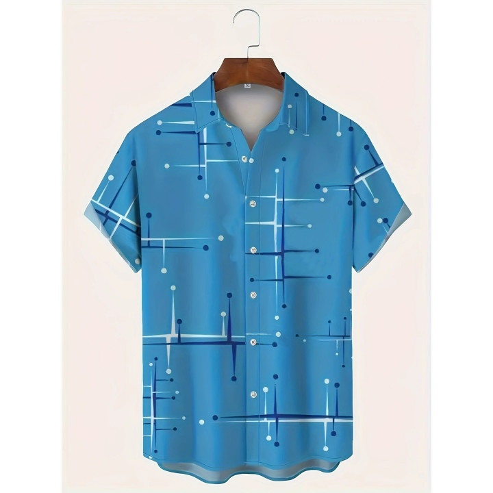 Fashion Printed Shirt Summer Menswear Printing | Anvare