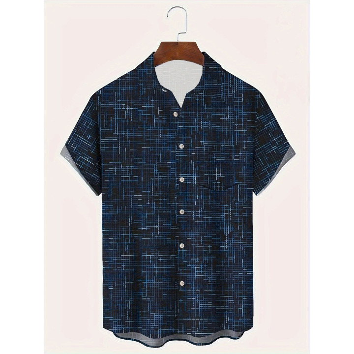 Fashion Printed Shirt Summer Menswear Printing | Anvare